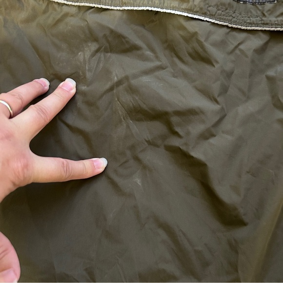 Tommy Hilfiger Men's XL Olive Green Windbreaker Jacket Retro Preppy - Picture 11 of 16
